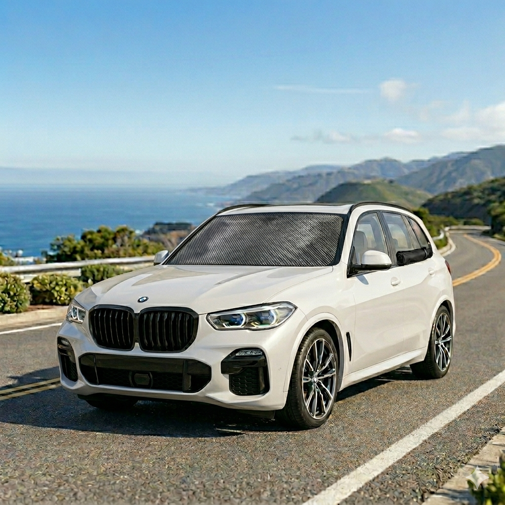 Roll-Up Windshield Sunshades