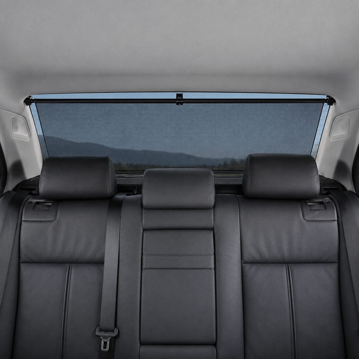 Roll-Up / Retractable Rear Sunshades